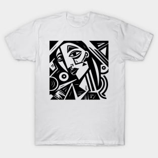 Cubist Witch T-Shirt